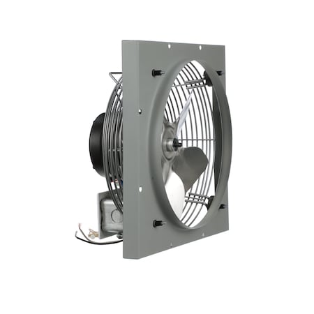 Tpi Exhaust Fan, 10" TEAO Motor, 120V, With Venturi, 1/12HP, 3-Speed, Gray CE 10-DV